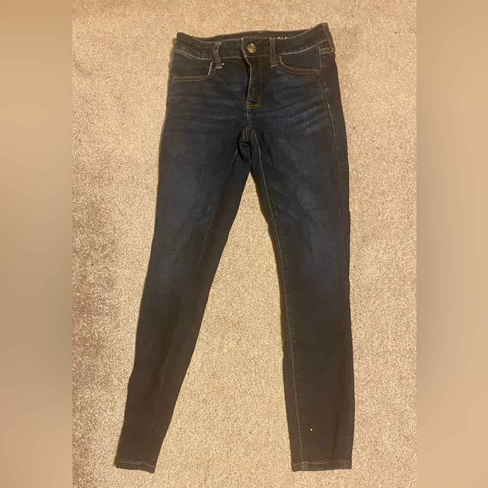 American Eagle High Rise Jeggings 4 Short